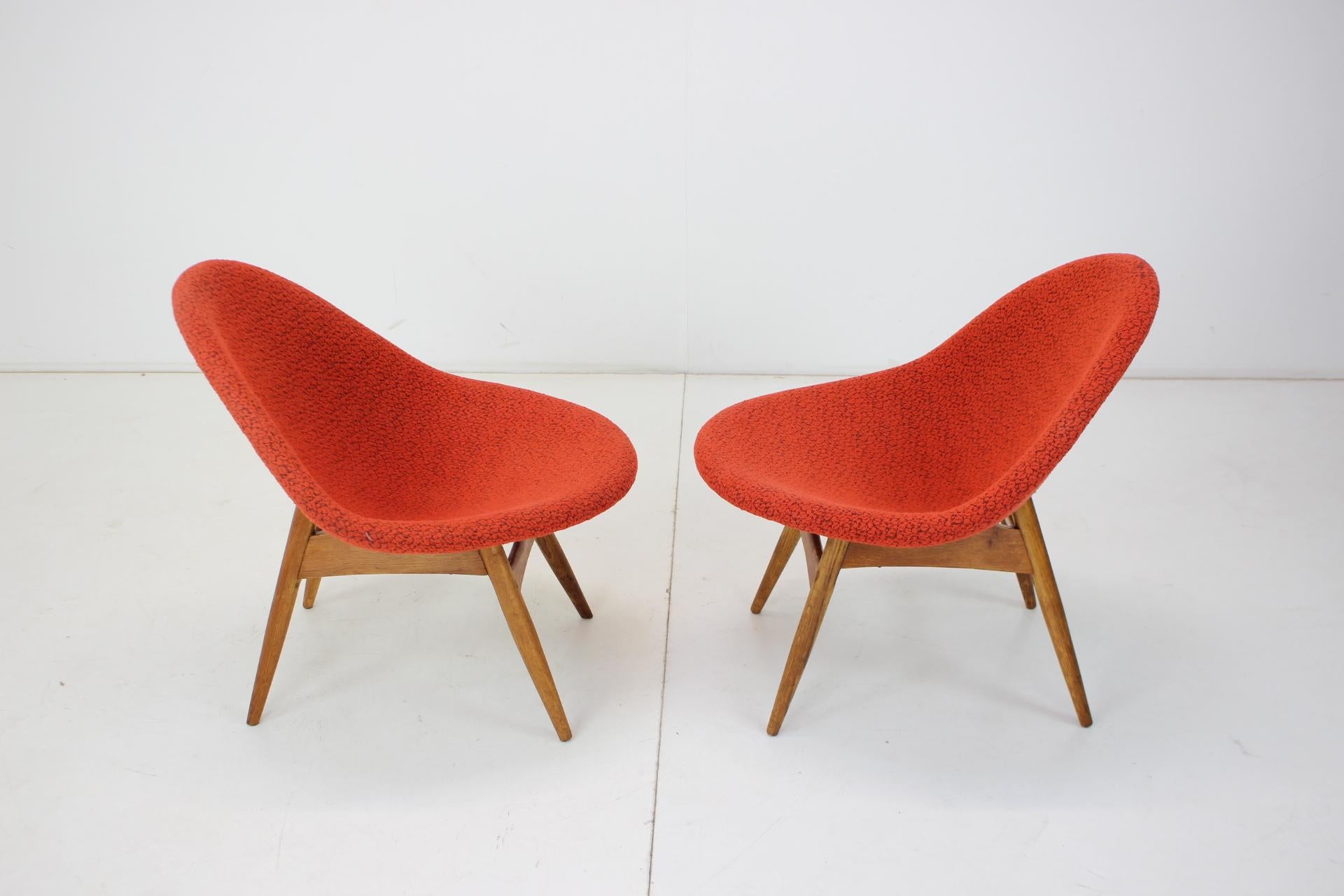 1960s  Miroslav Navratil Armchair, Czechoslovakia For Sale 1