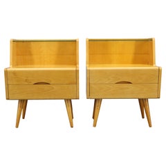 1960s Pair of Night Stands with, Czechoslovakia