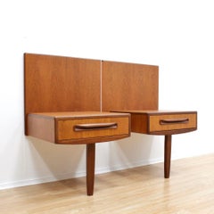 1960s Pair of Nightstands by VB Wilkins for G Plan