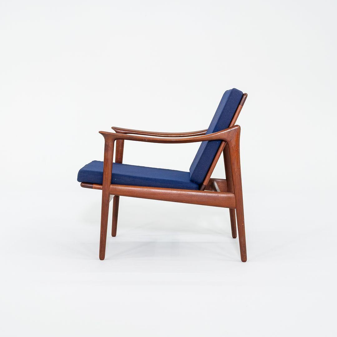 Paire de chaises longues norvégiennes modèle 563 en teck de Frederik Kayser des années 1960 Bon état - En vente à Philadelphia, PA