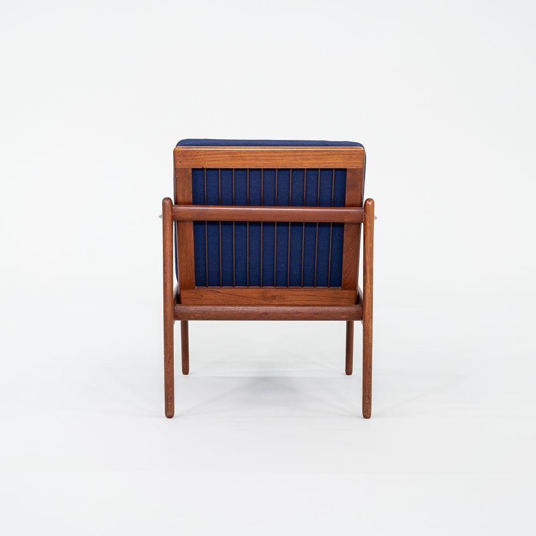 Milieu du XXe siècle Paire de chaises longues norvégiennes modèle 563 en teck de Frederik Kayser des années 1960 en vente