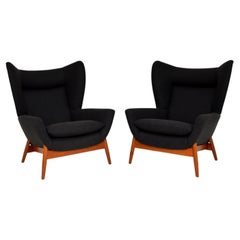 Retro 1960's Pair of Parker Knoll 'Merrywood' Armchairs