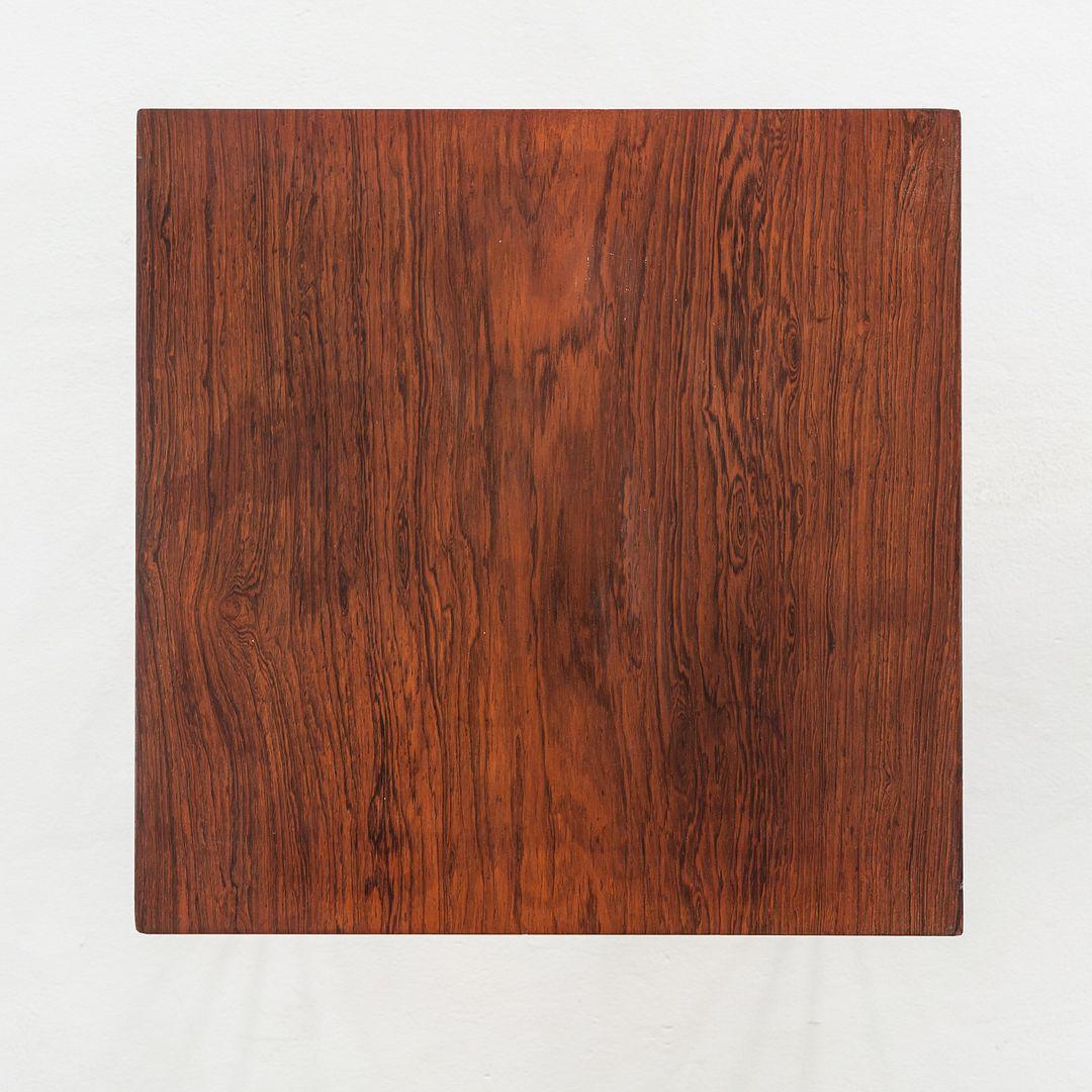 1960s Paire de tables de puzzle en palissandre de Poul Norreklit pour Georg Petersens Danemark en vente 4