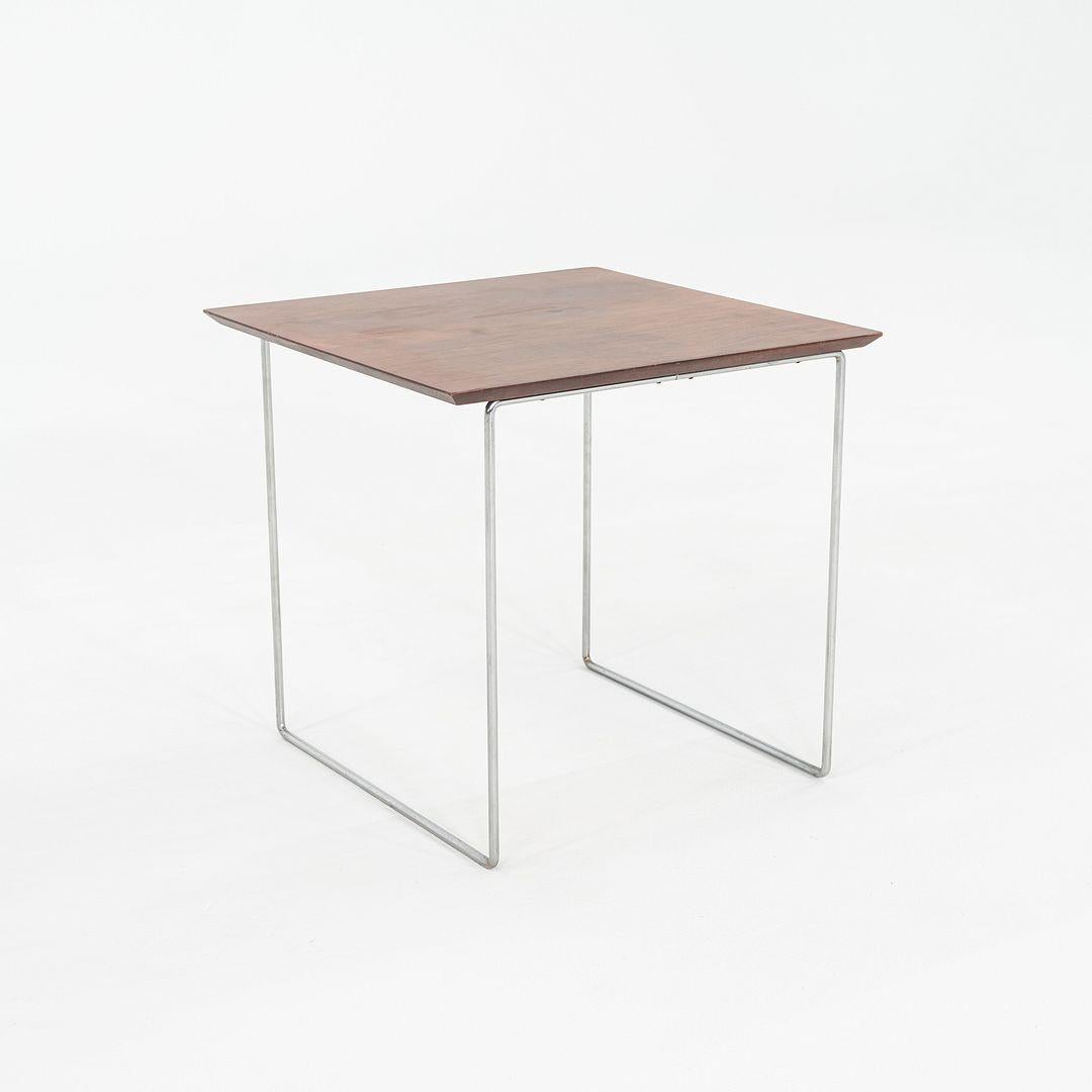 1960s Paire de tables de puzzle en palissandre de Poul Norreklit pour Georg Petersens Danemark Bon état - En vente à Philadelphia, PA