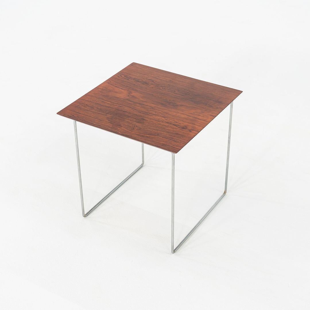 1960s Paire de tables de puzzle en palissandre de Poul Norreklit pour Georg Petersens Danemark en vente 1