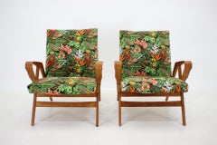 Paire de chaises Tatra restaurées des années 1960, Tchécoslovaquie