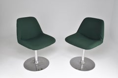 1960's Pair of Robin Day Rotating Chairs