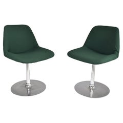 Vintage 1960's Pair of Robin Day Rotating Chairs