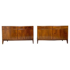 1960s Pair of Rosewood Cabinets by Omann Jun