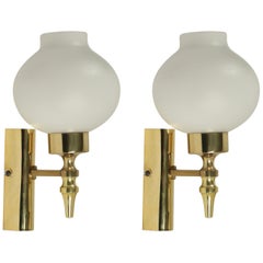 1960s Pair of Sconces Attributed to Stilnovo