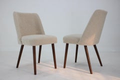 1960s Pair of Side Chairs in Bouclé