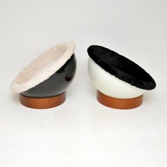 1960's Pair of Space Age Fibreglass Pod Chairs