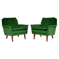 1960's Pair of Swedish Armchairs by Folke Ohlsson for DUX