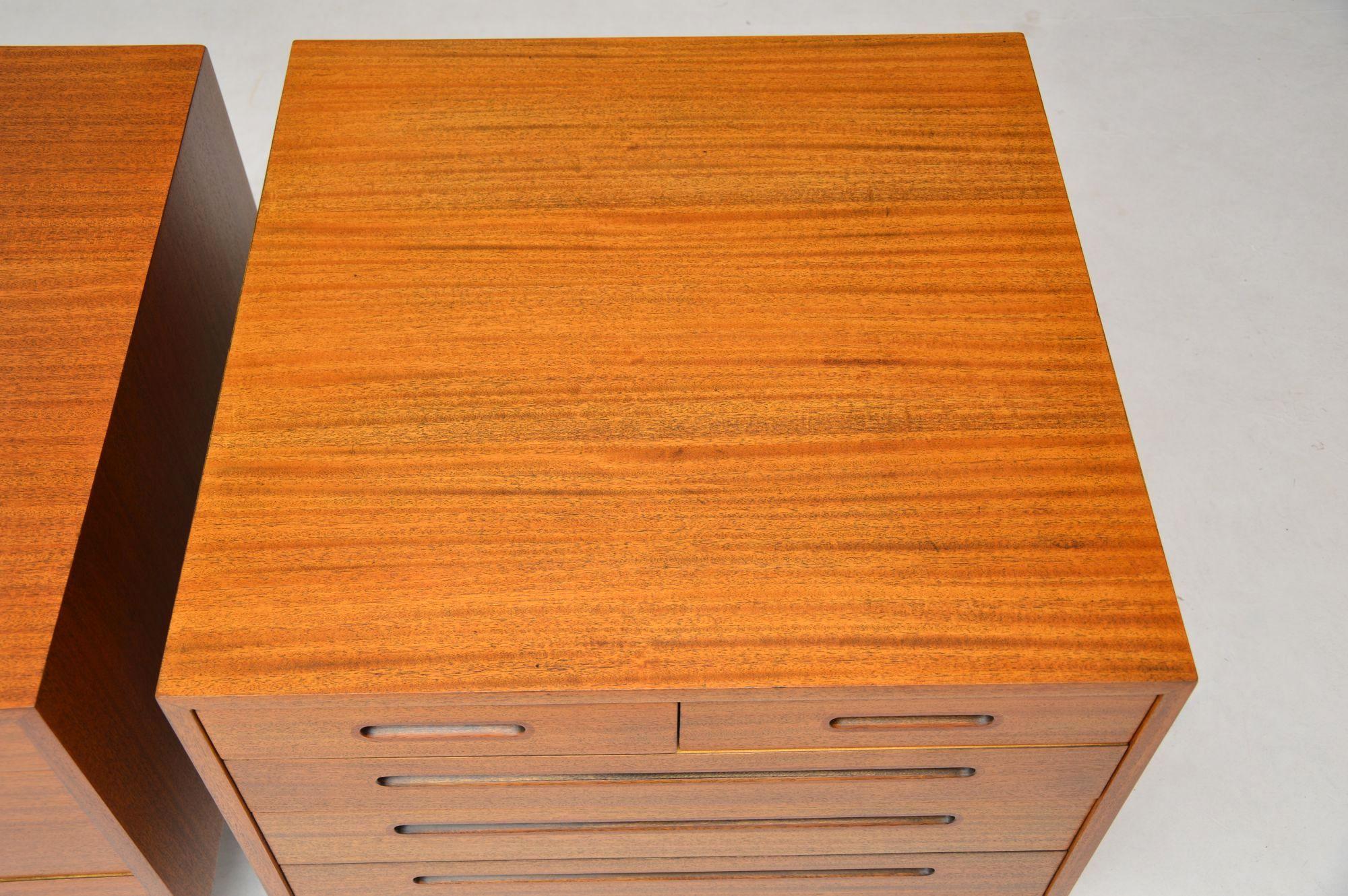 Wood 1960's Pair of Vintage Chests by Edward Wormley for Dunbar For Sale