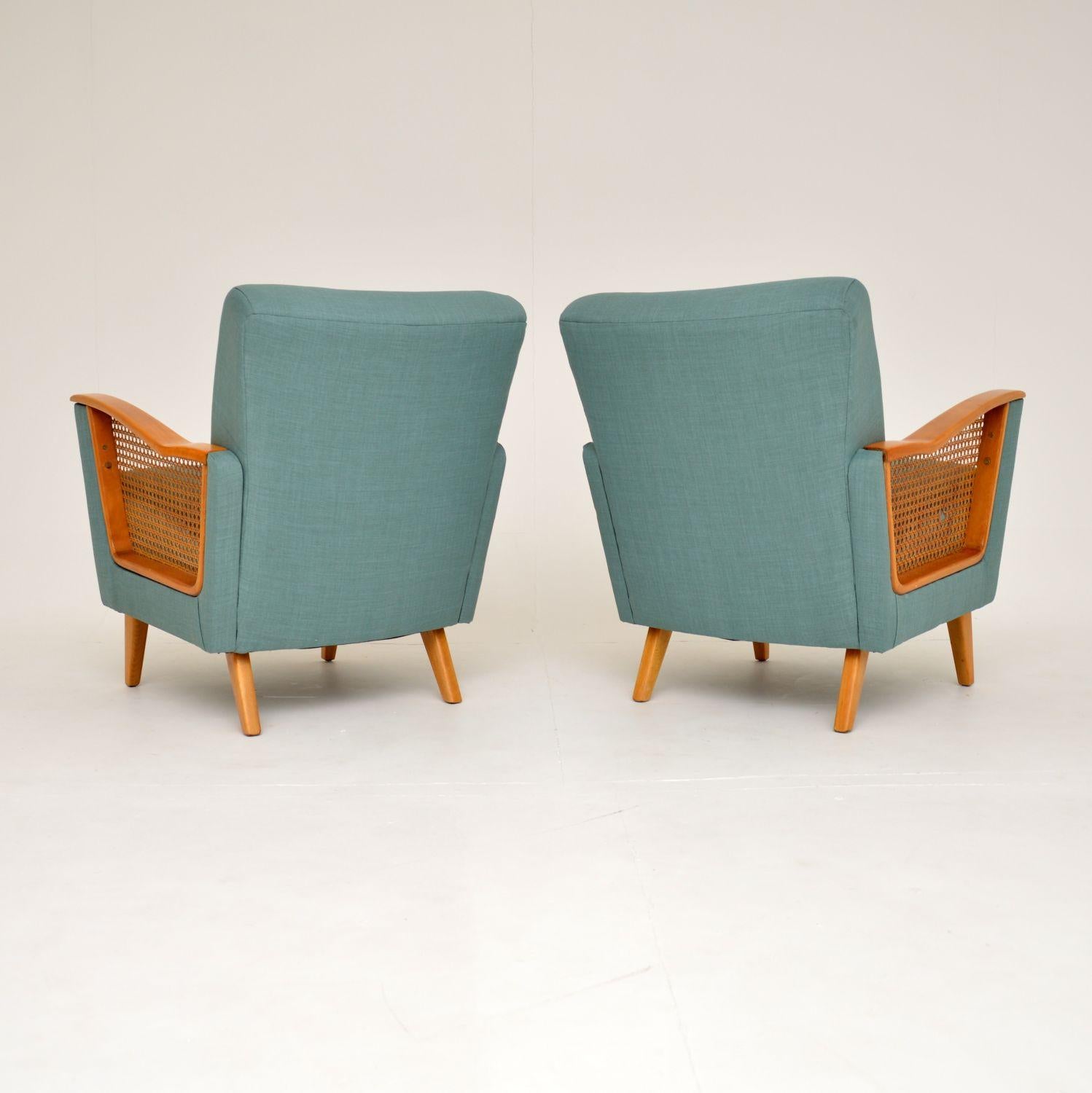 1960's Pair of Vintage Swedish Armchairs 5