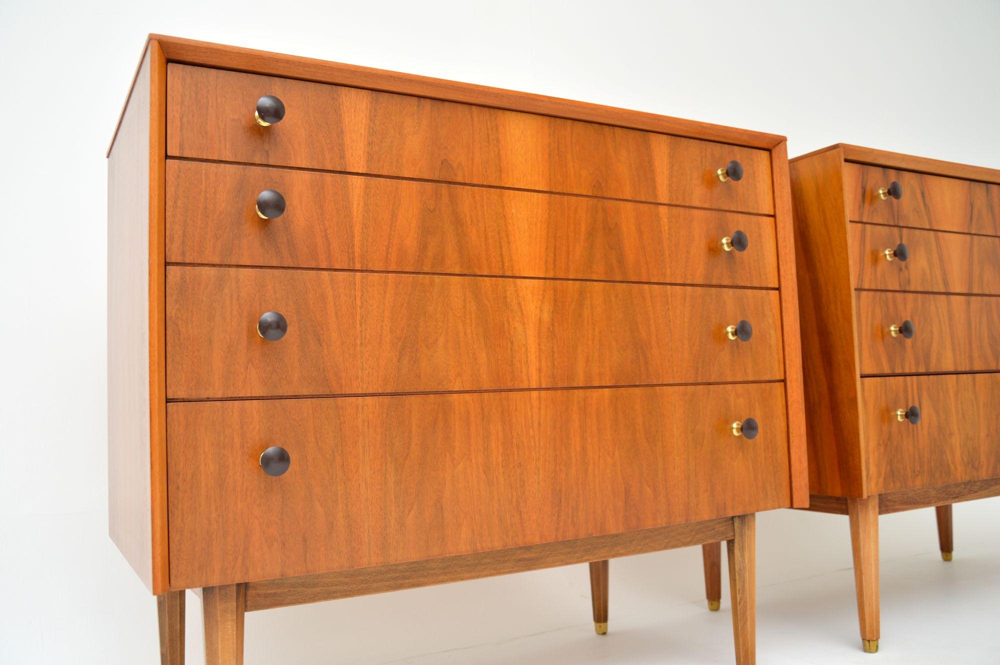 1960s Pair of Walnut Chests of Drawers by G Plan 1