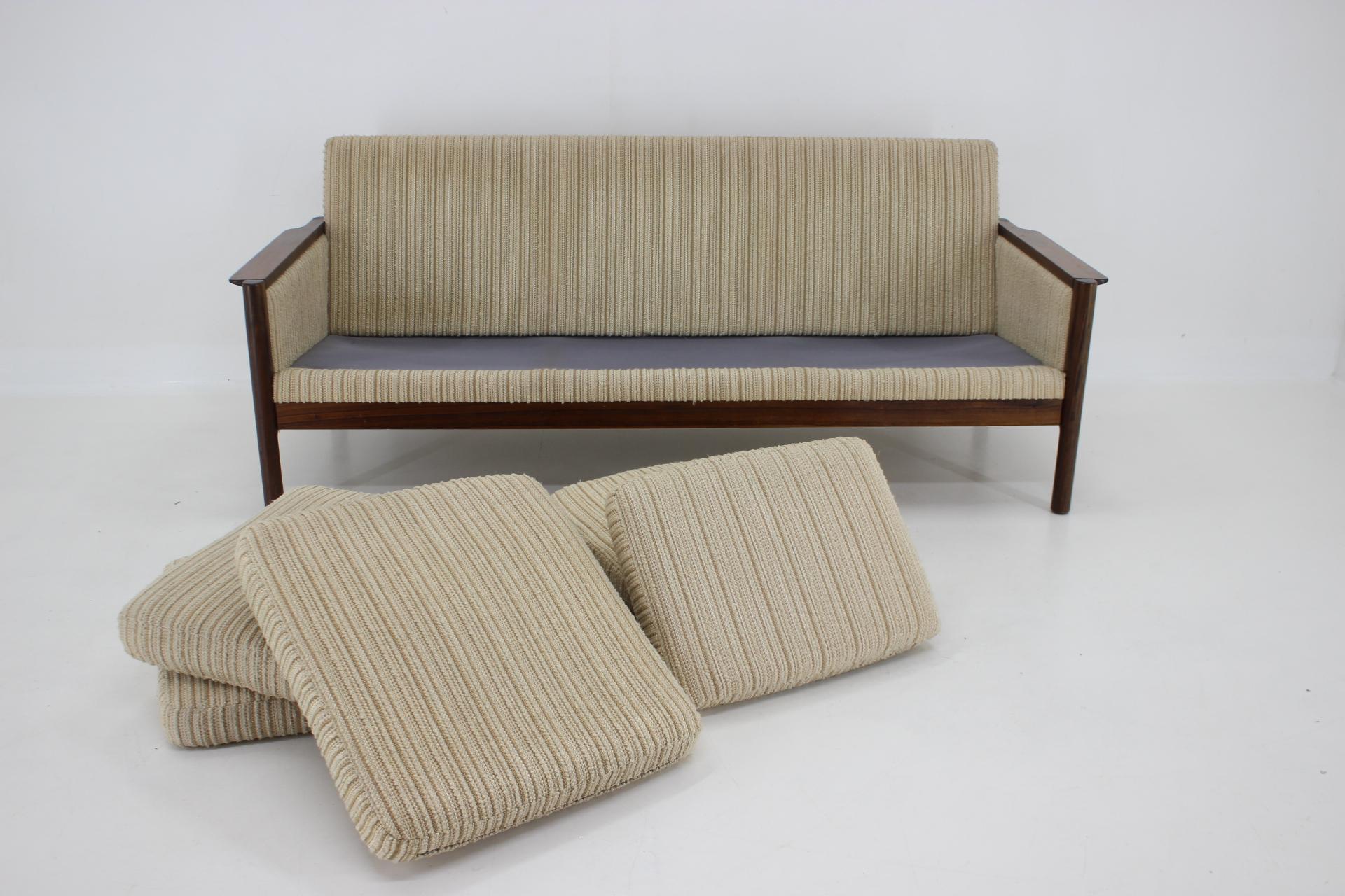 1960s Palisander 3-Seater Sofa, Denmark 2