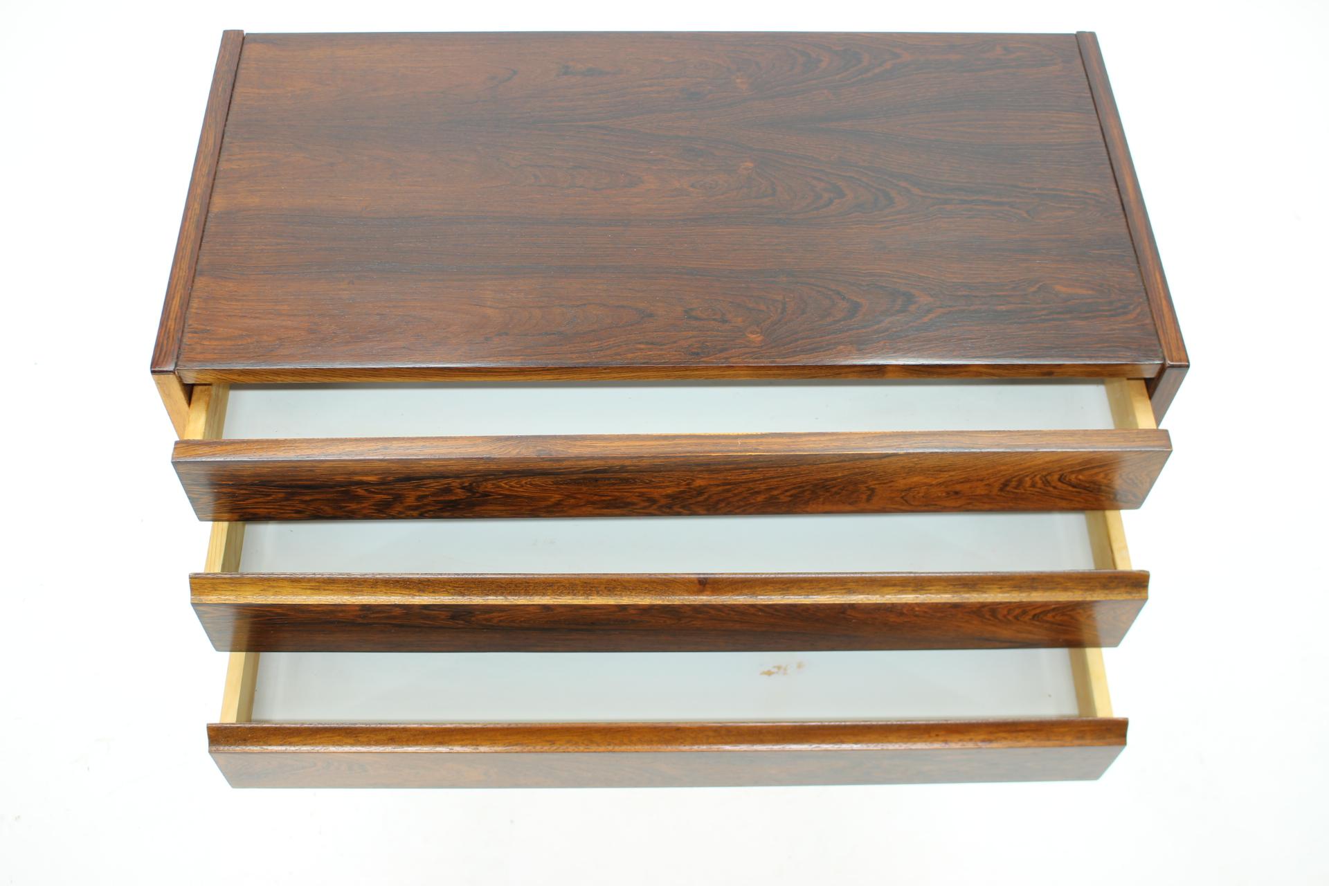 Wood 1960s Palisander Ches of Drawers, Denmark