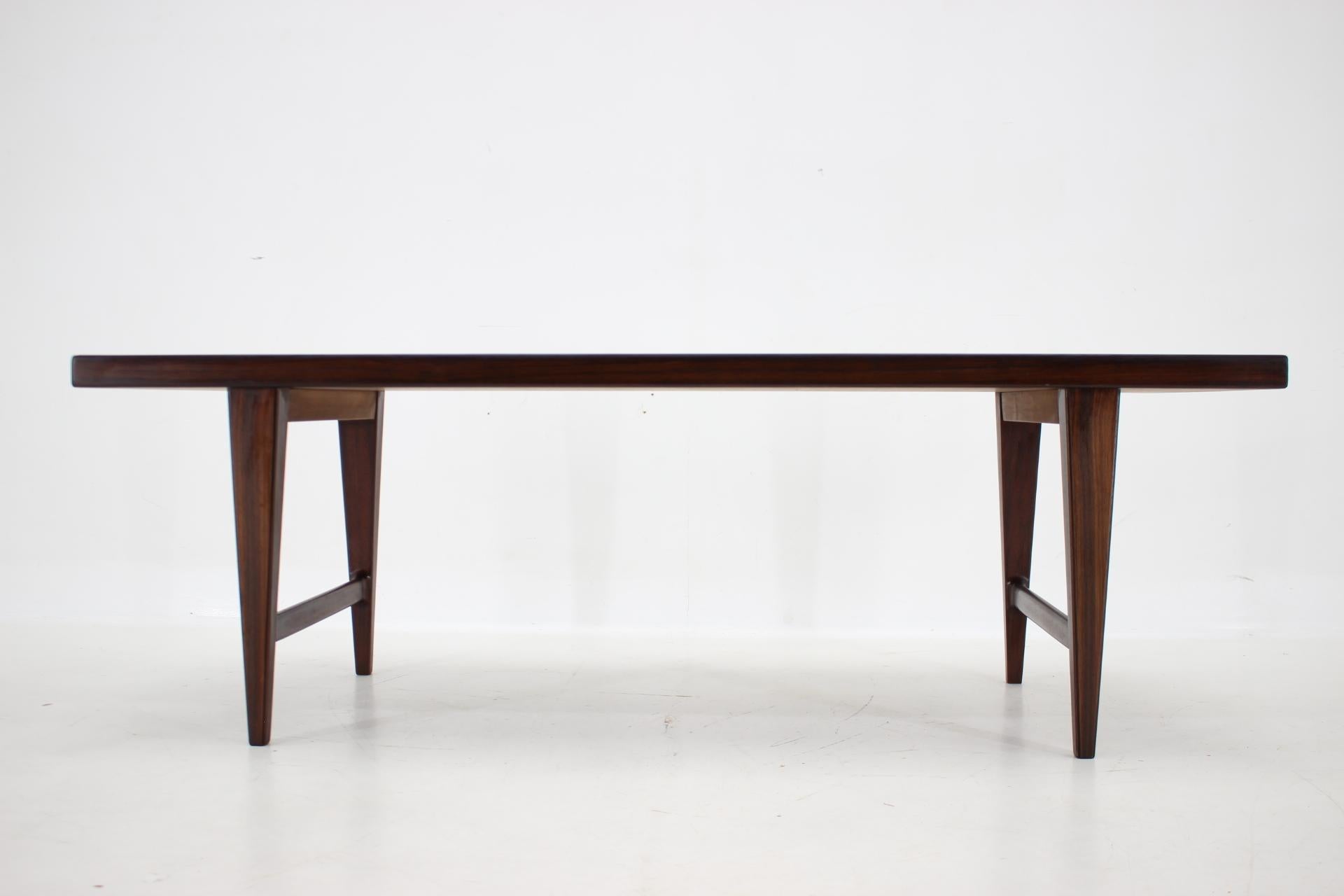 Mid-Century Modern Table basse en palissandre des années 1960, Danemark en vente