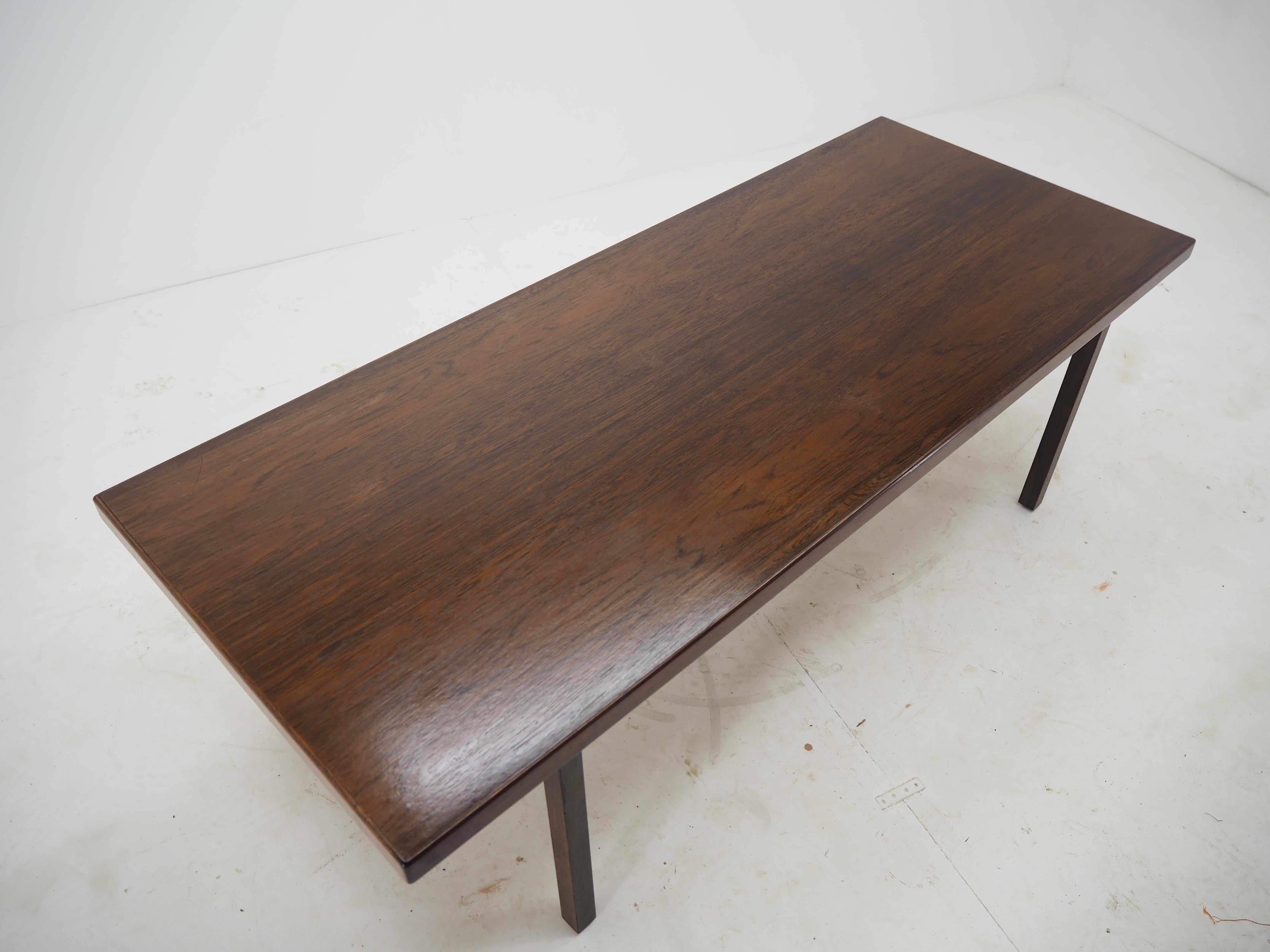 Mid-20th Century 1960s Palisander Coffee Table, Denmark For Sale