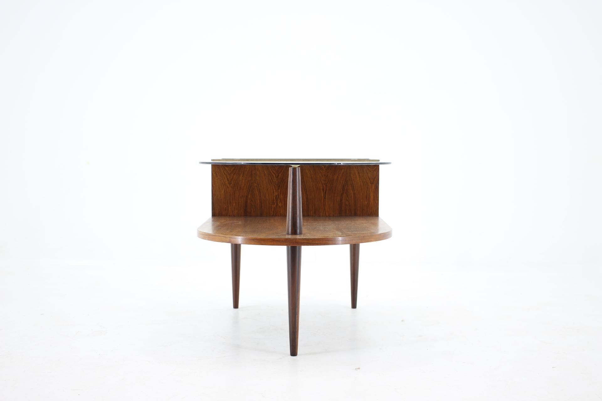 1960s Palisander Glass Coffee Table with Planter by CFC Silkeborg 2