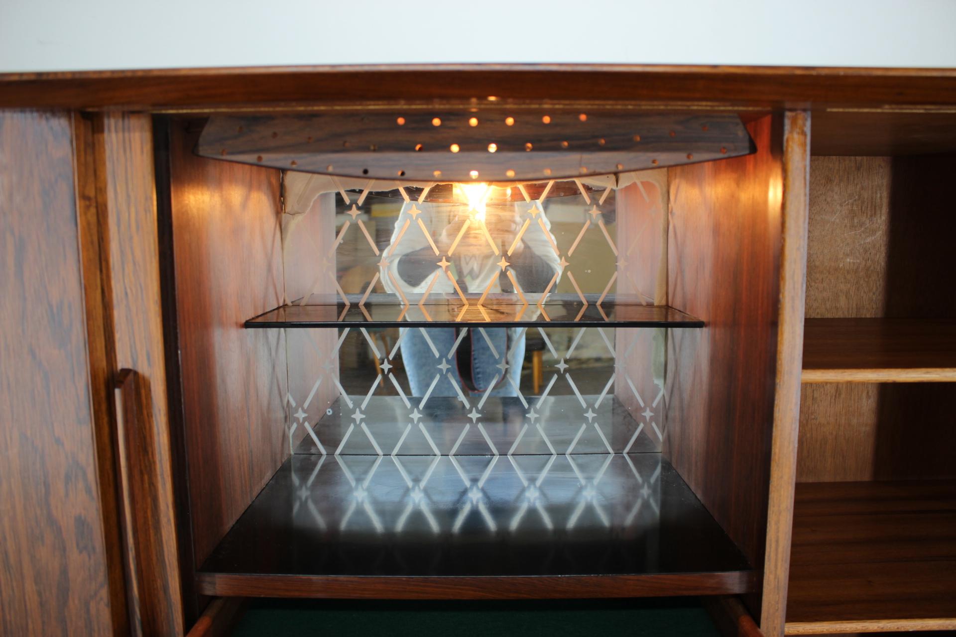 1960s Palisander Highboard, Denmark 11