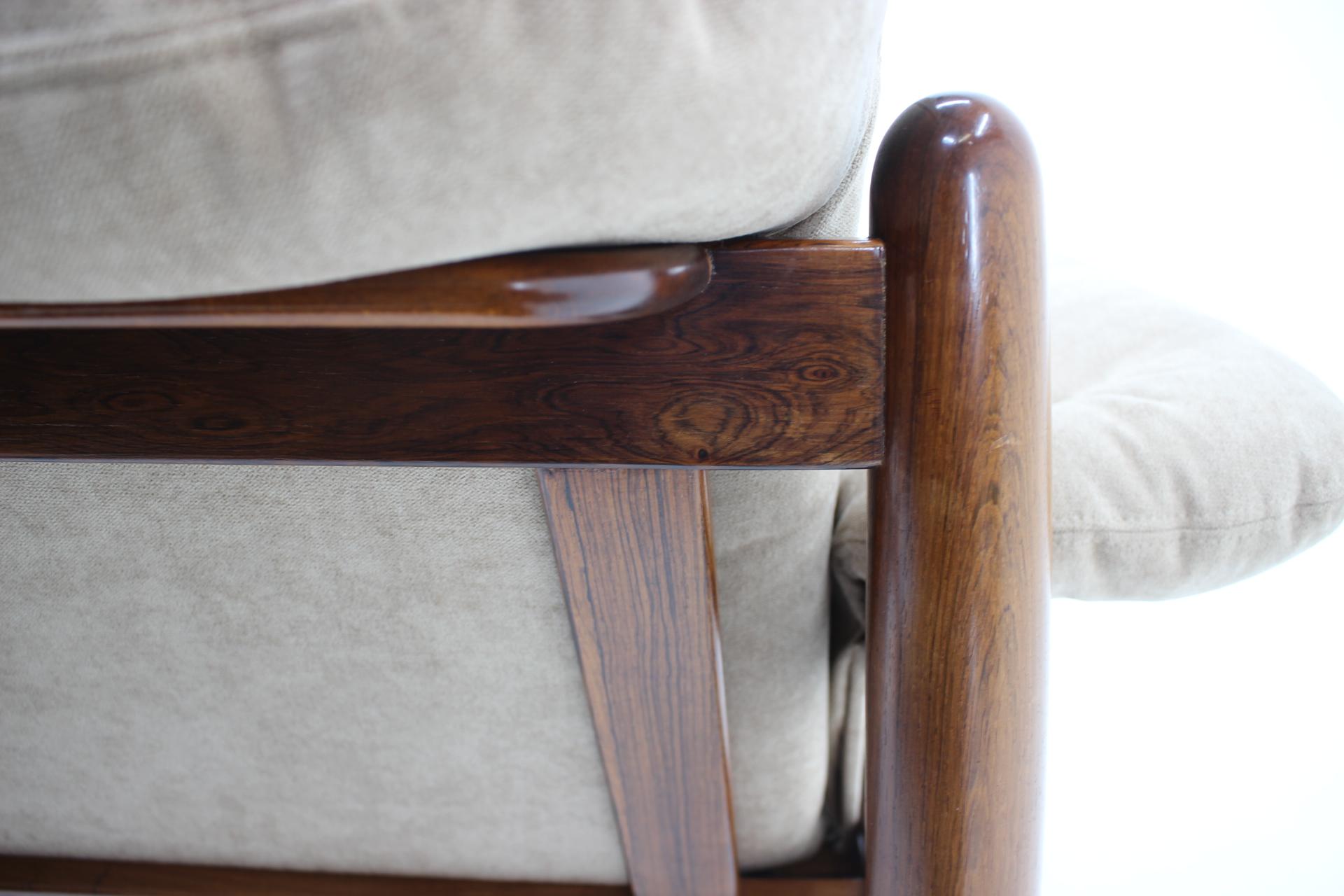 1960s Palisander Lounge Chairs, Set of 2 4