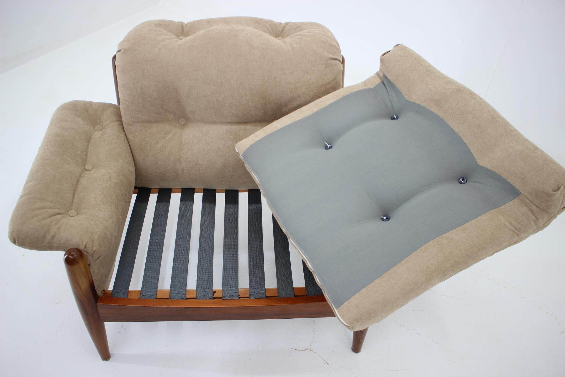 1960s Palisander Lounge Chairs, Set of 2 1