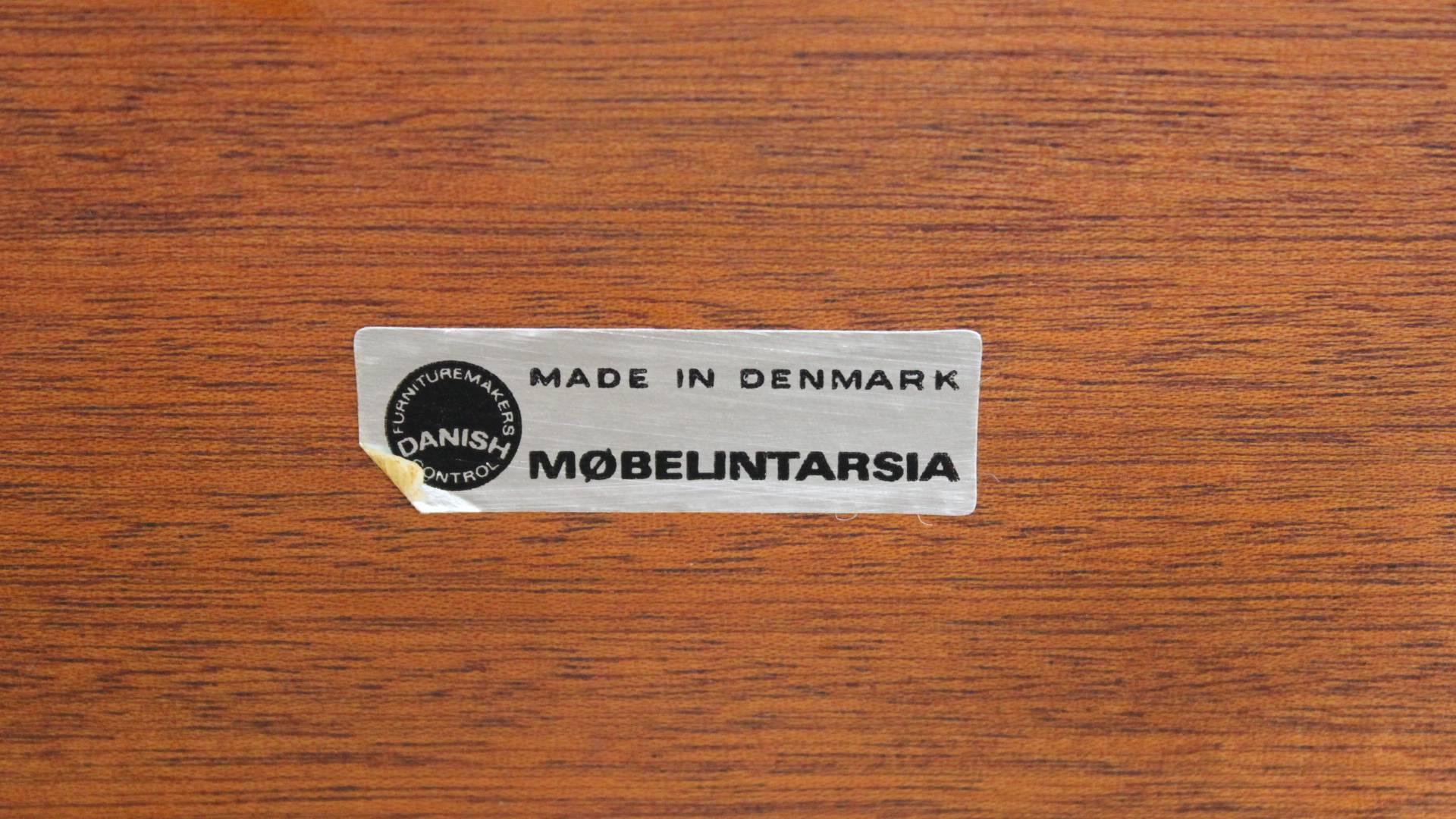 1960s Palisander Nesting Tables by Mobelintarsia, Denmark 1