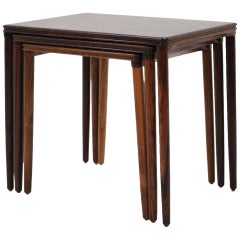 1960s Palisander Nesting Tables, Denmark