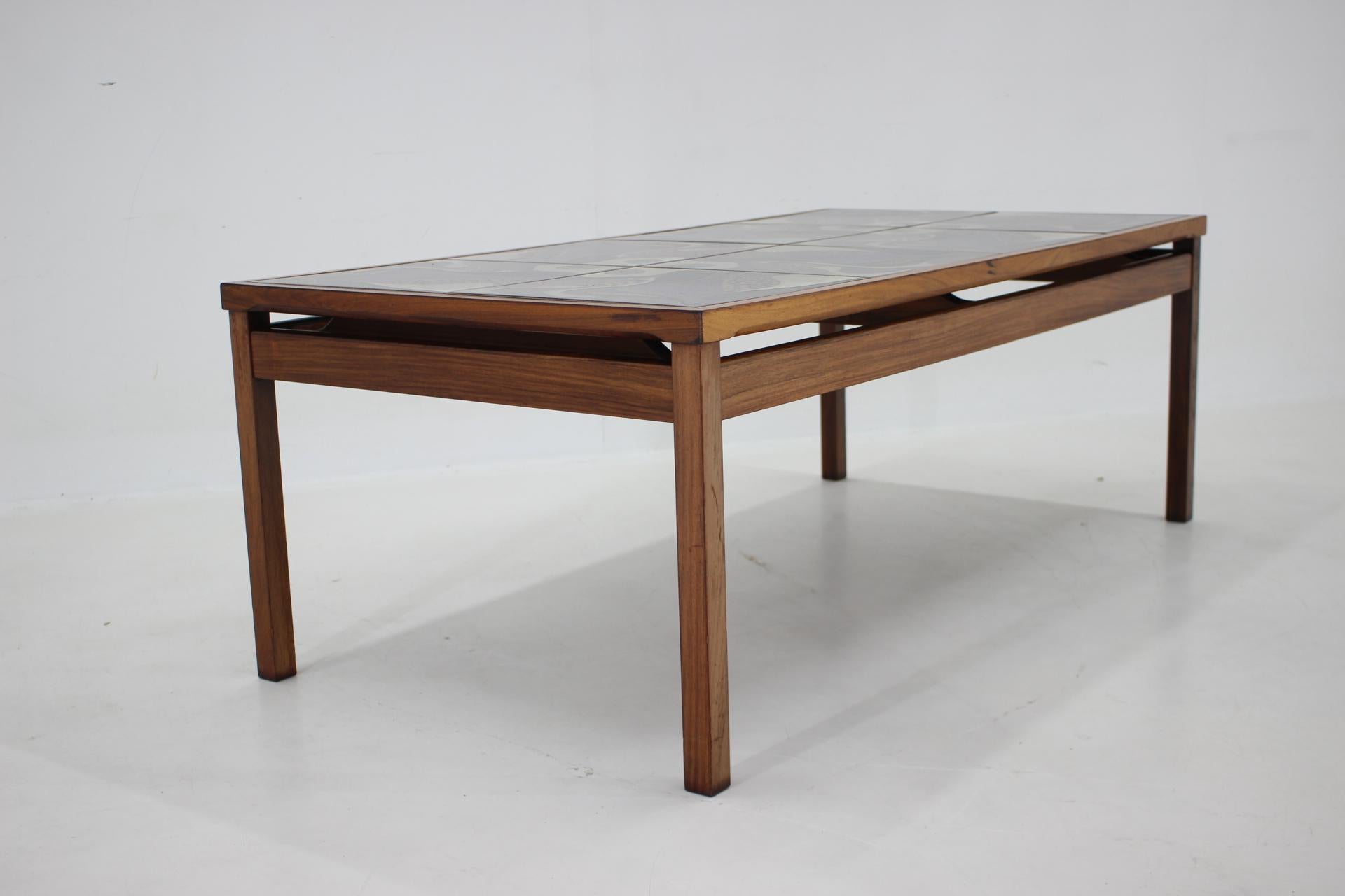 Mid-Century Modern 1960s  Palisander Tiles Coffee Table, Denmark For Sale