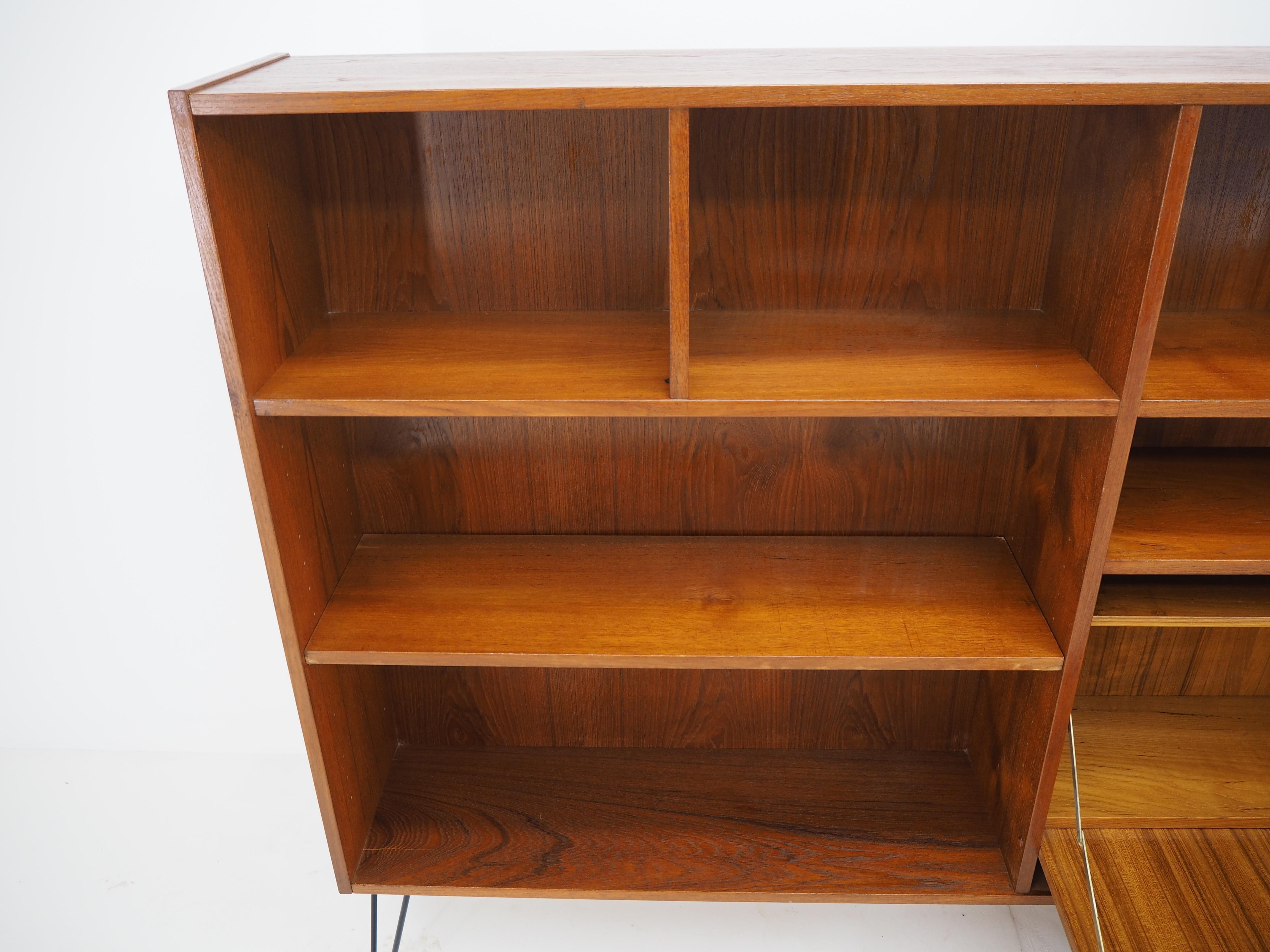 1960s Palisander Upcycled Bookcase Cabinet, Denmark 1
