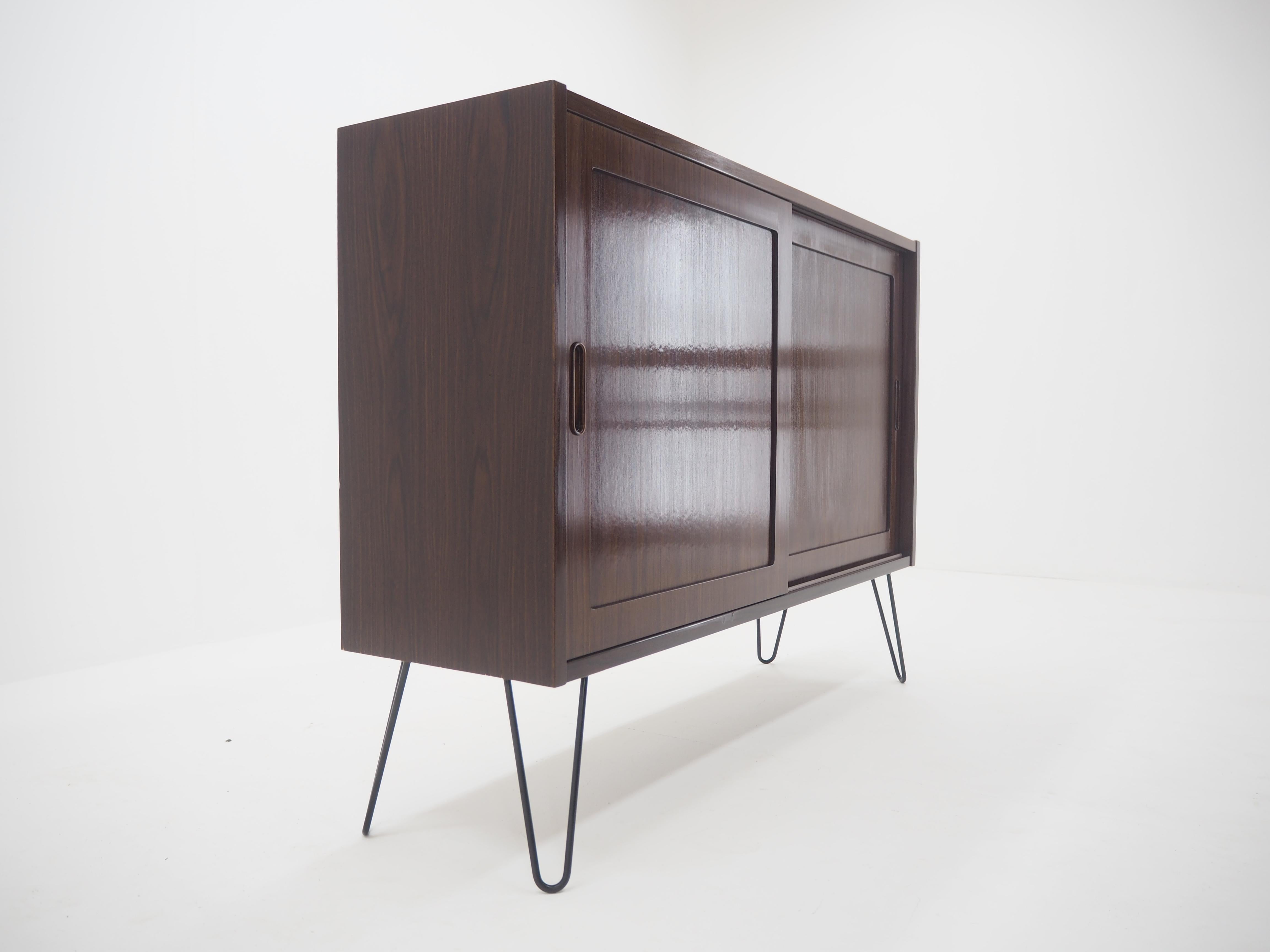 1960s Palisander Upcycled Cabinet, Denmark In Good Condition For Sale In Praha, CZ