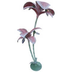 1960s Palm Floor Lamp