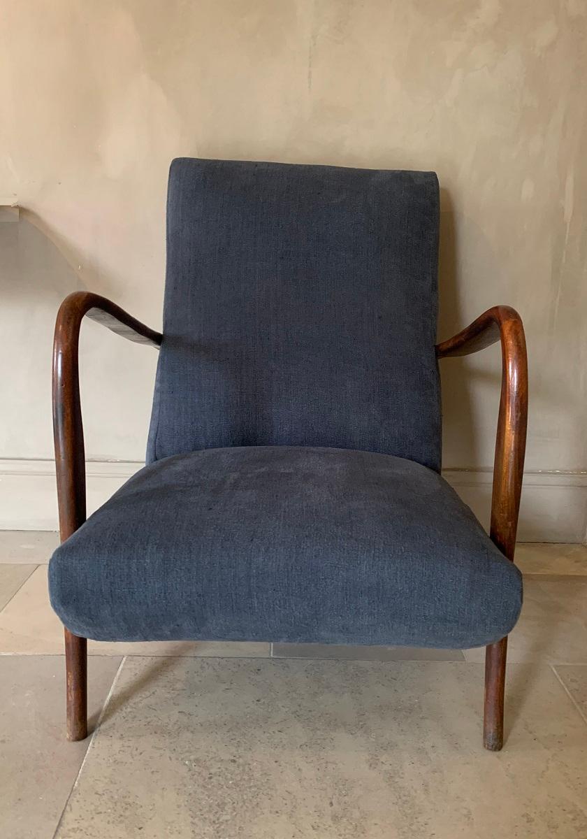 Joinery 1960s Paola Buffa Style Lounge Chair