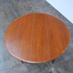 Tavolo da pranzo allungabile Parker Nordic del 1960