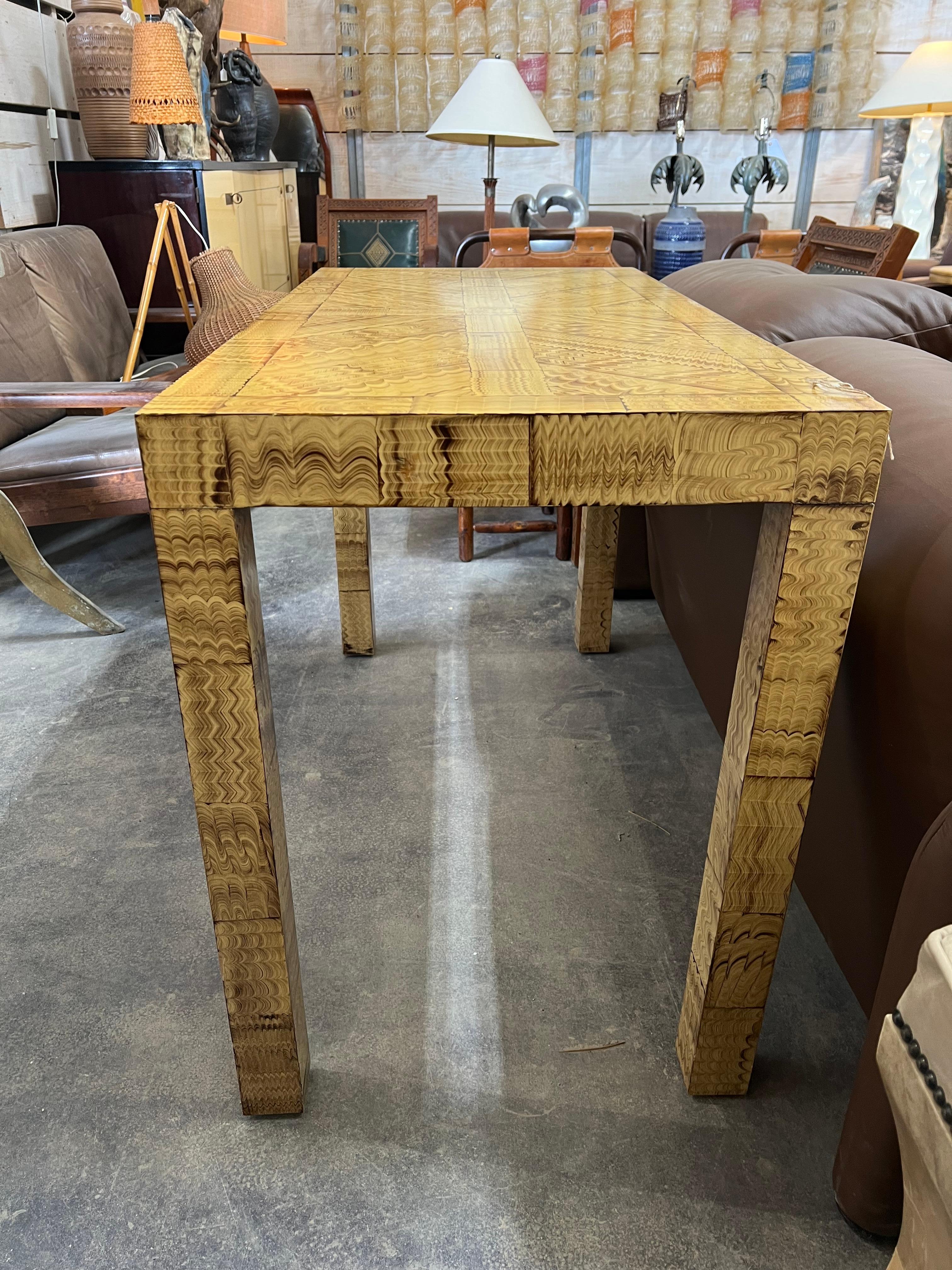 Mid-Century Modern 1960’s Parsons Desk by Henredon