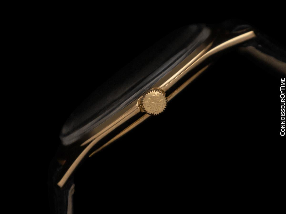 1960's Patek Philippe Vintage Mens Handwound Ref. 2588 Dress Watch - 18K Gold 1