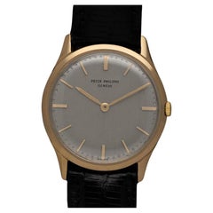 1960's Patek Philippe Vintage Mens Handwound Ref. 2588 Dress Watch - 18K Gold