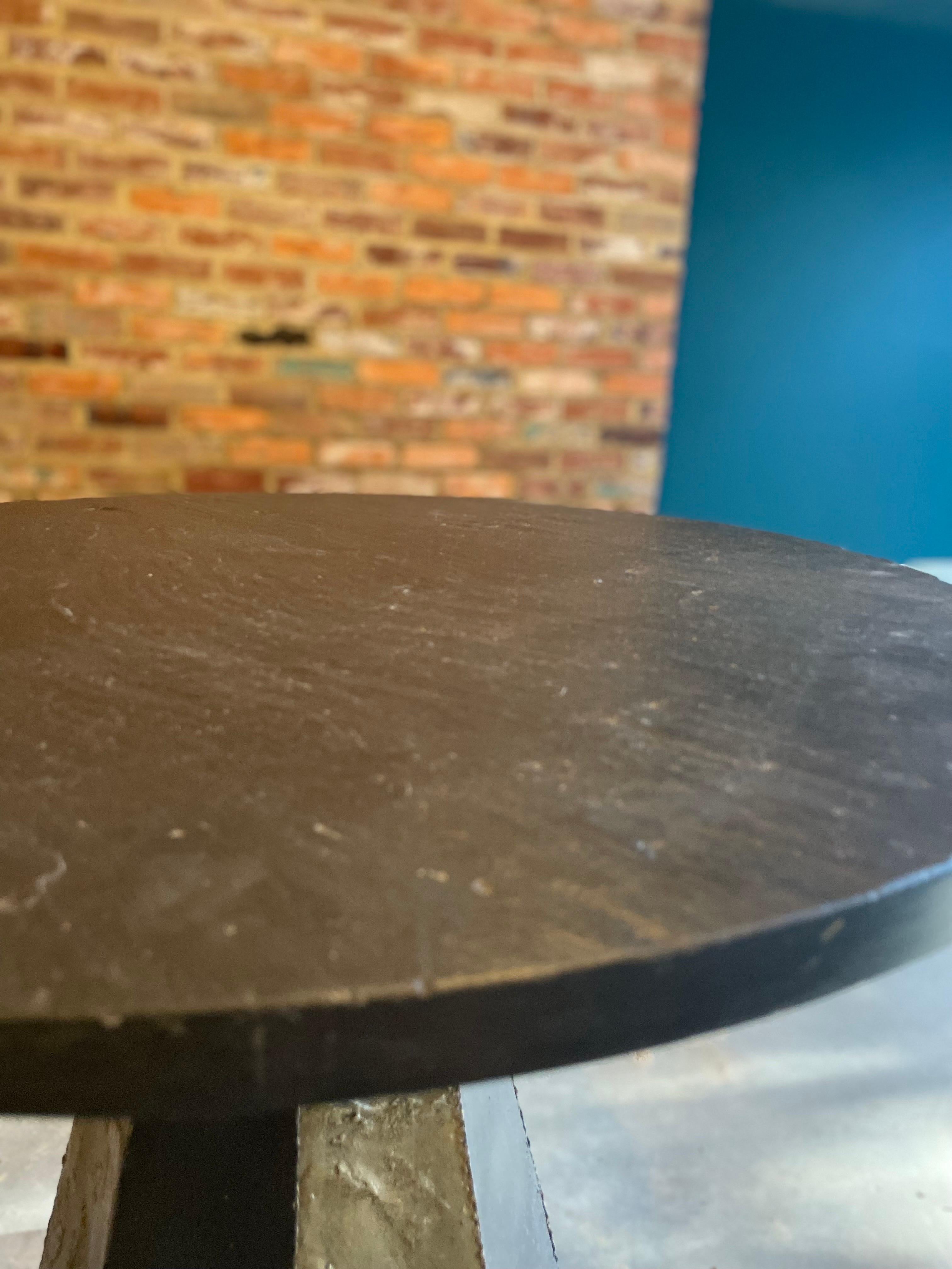 Modern 1960s Paul Evans Slate Top Occasional Table For Sale