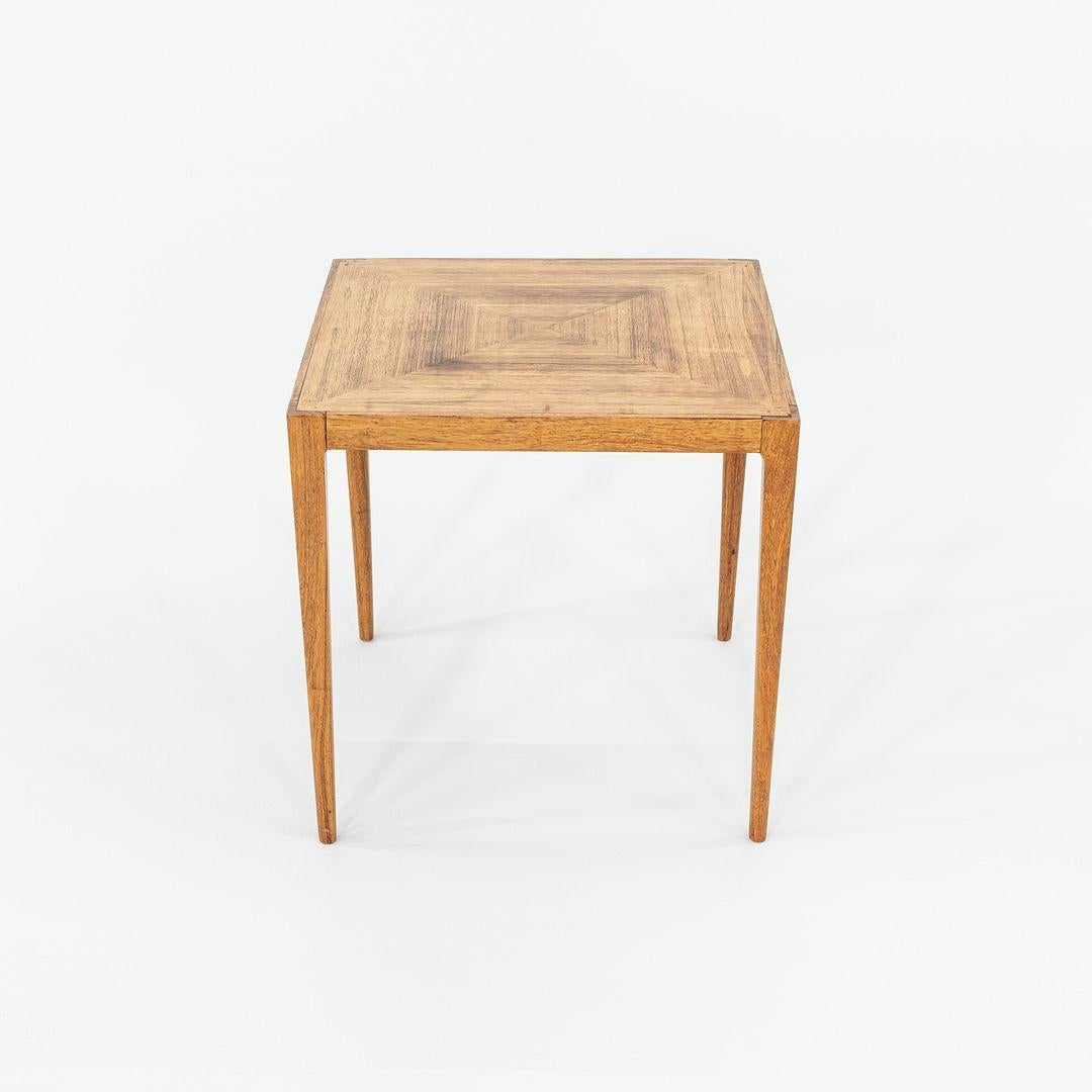 1960s Paul McCobb for Calvin Directional Walnut End Table in Bleached Walnut For Sale 1