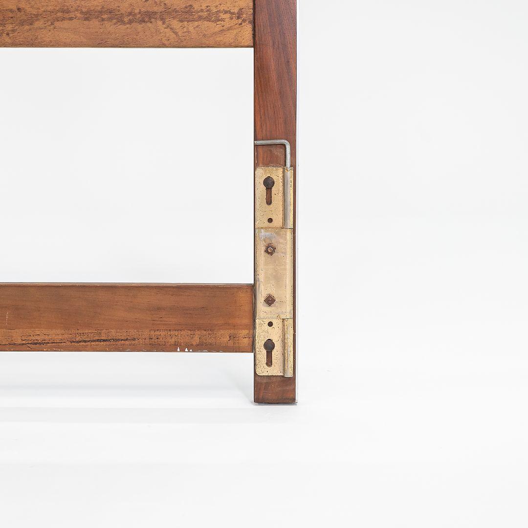 1960s Paul McCobb for Calvin King Headboard in Walnut with Caned Panels 1