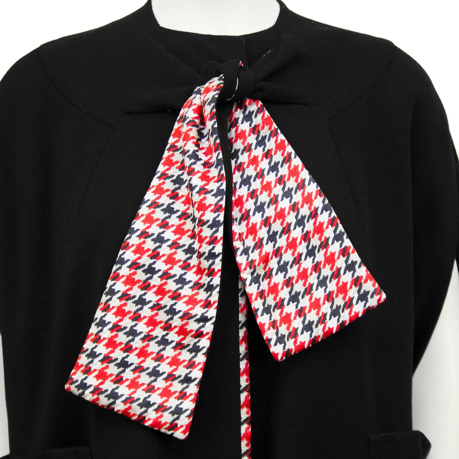 black cape red lining