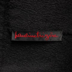 1960s Pauline Trigere Vintage Black Cashmere + Wool Swing Jacket or Cropped Coat