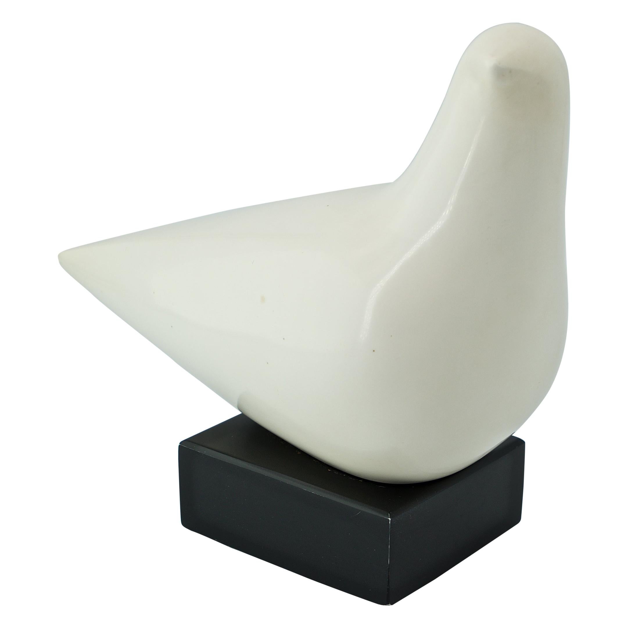 1960s Peace Dove Bird-Form Sculpture Modernist Abstract Mid-Century Sculptress For Sale
