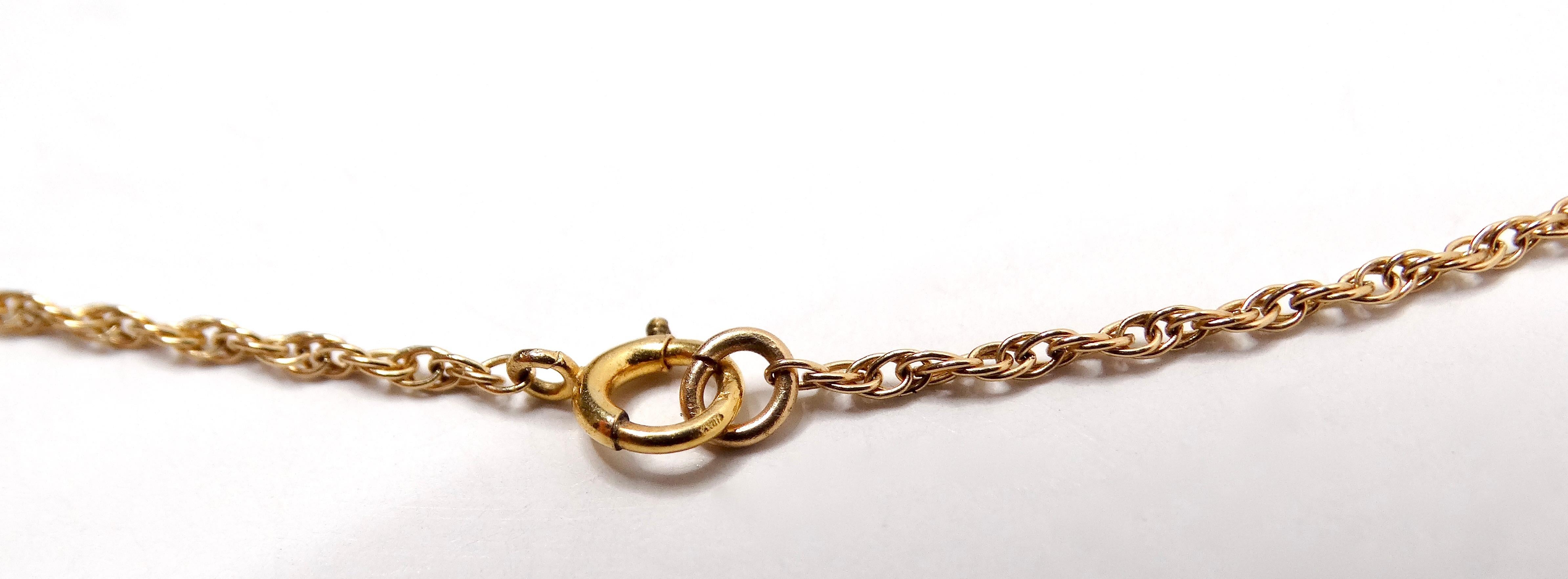 1960s Pearl Cluster Flower 14k Gold Chain Pendant Necklace With Diamond For Sale 1