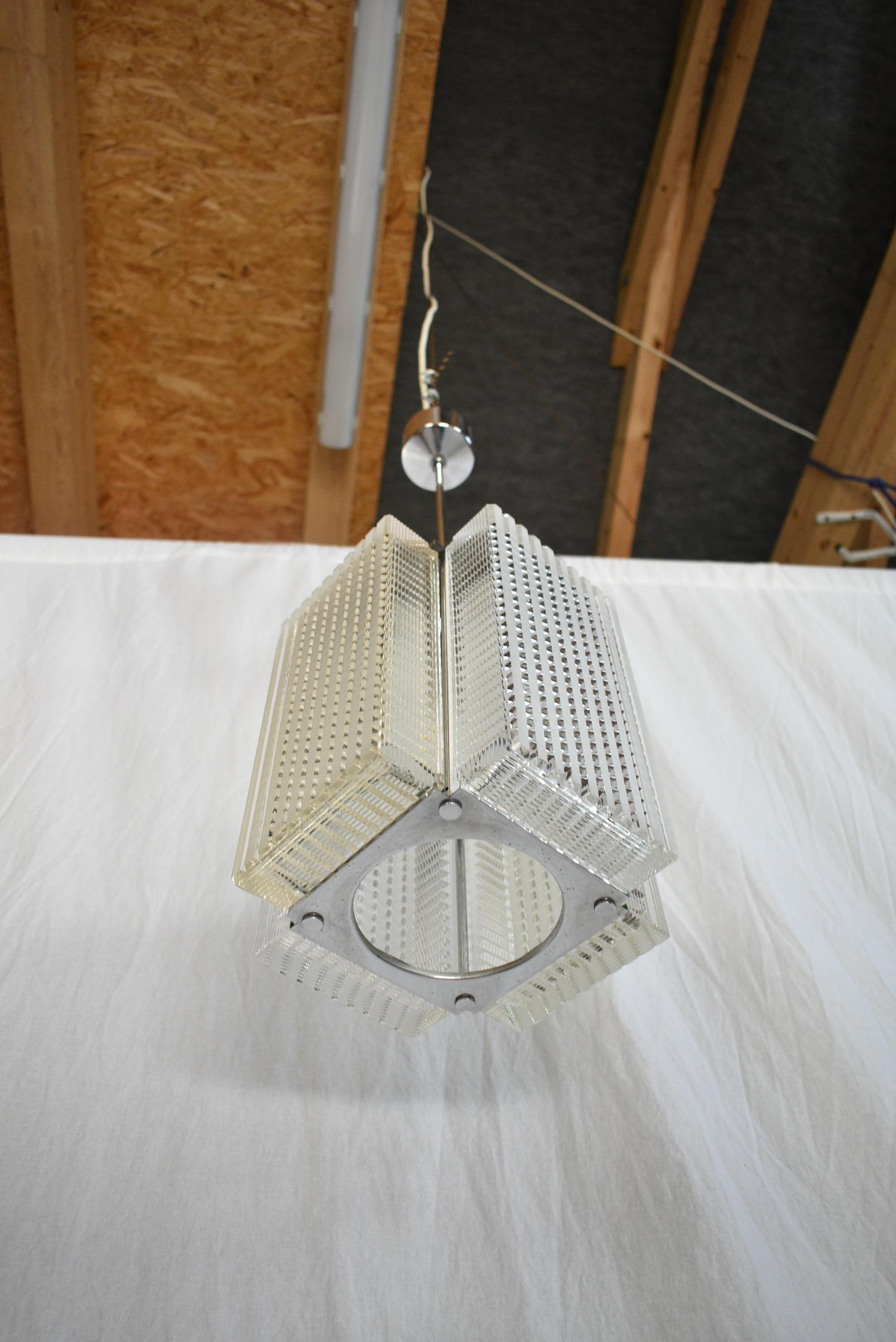 1960s Pendant Lamp by Napako, Czechoslovakia For Sale 7