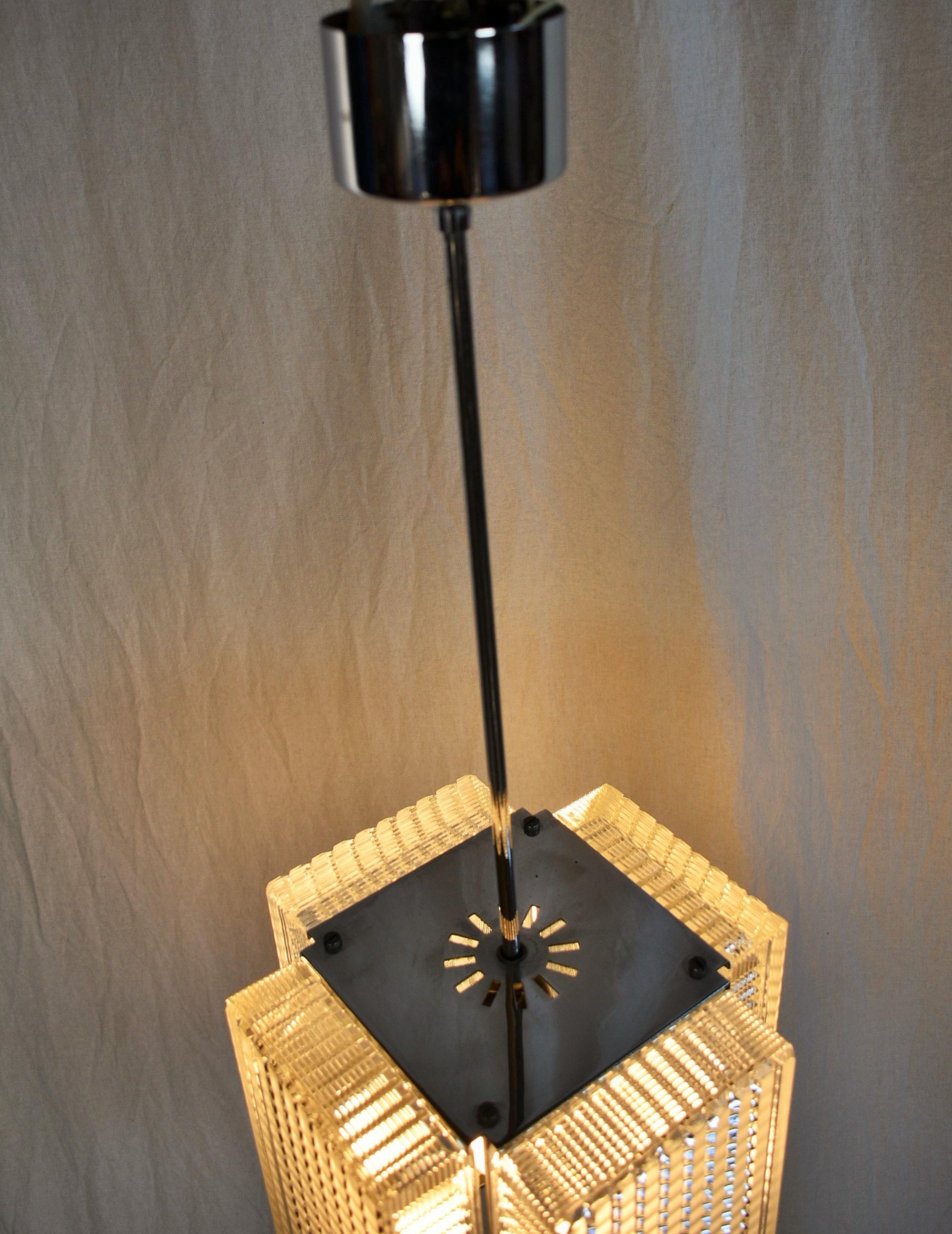 Mid-20th Century 1960s Pendant Lamp by Napako, Czechoslovakia For Sale