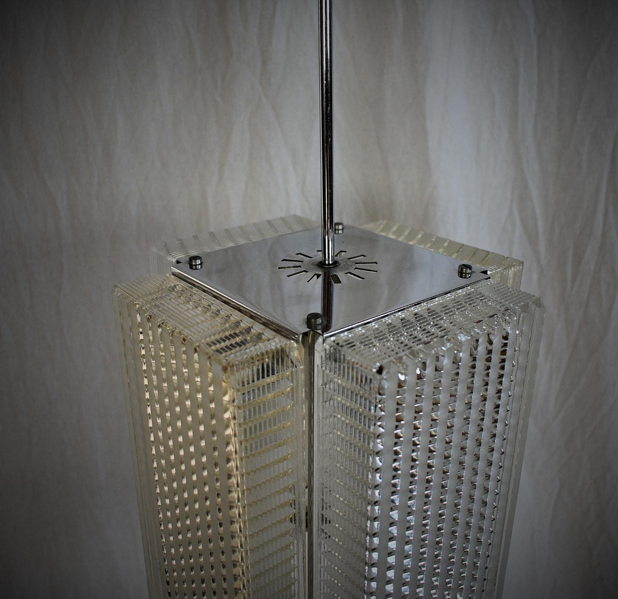 1960s Pendant Lamp by Napako, Czechoslovakia For Sale 2