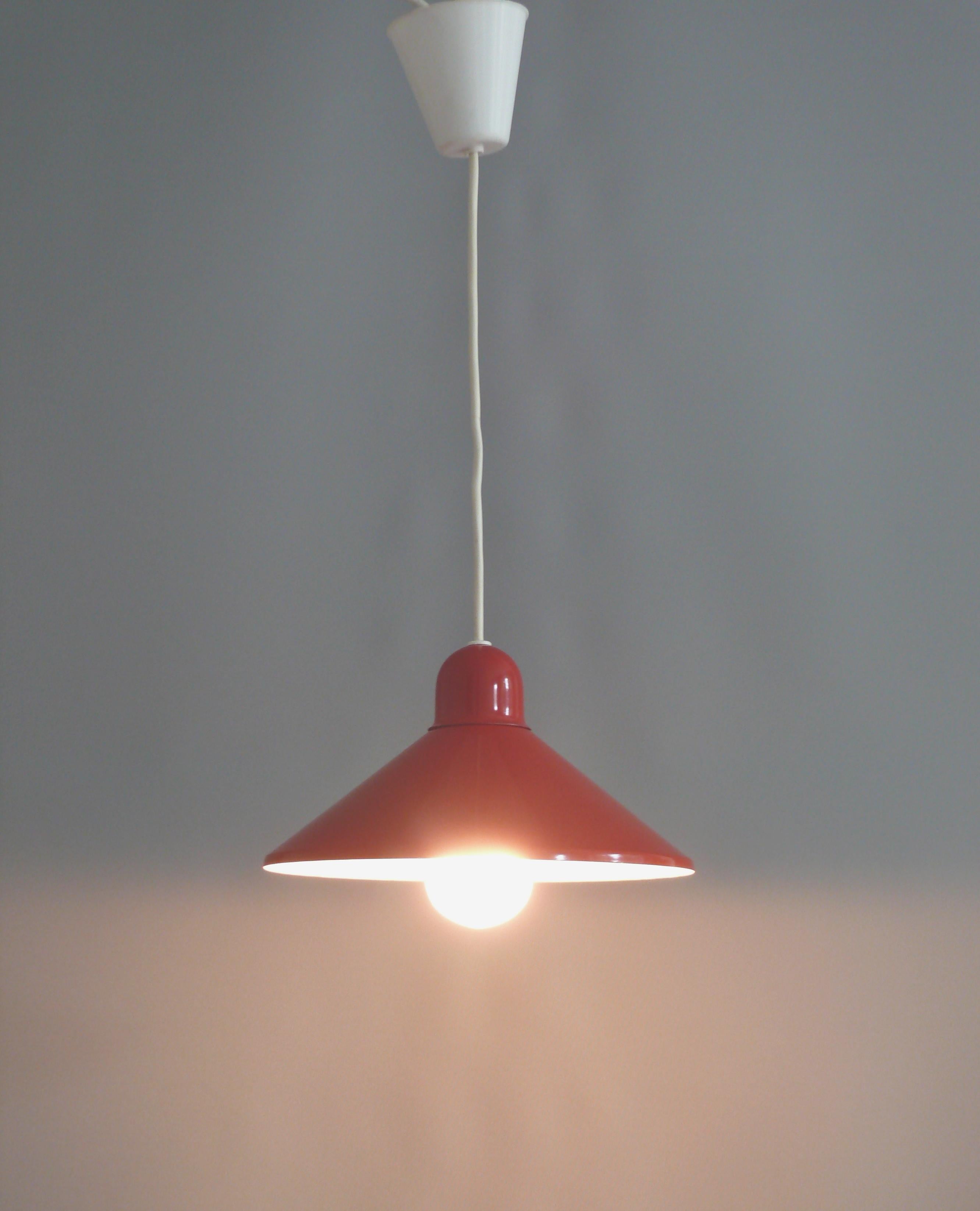 Mid-Century Modern 1960s Pendant Lamp, Horn - Denmark For Sale